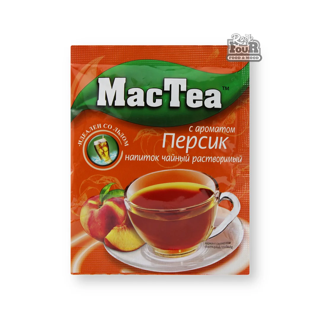 Լուծվող թեյի ըմպելիք «MacTea» դեղձի համով 16գ